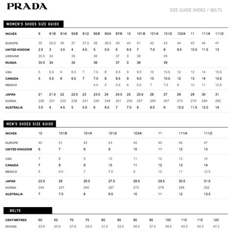 prada women suit 44 chart conversion|prada sleeve size chart.